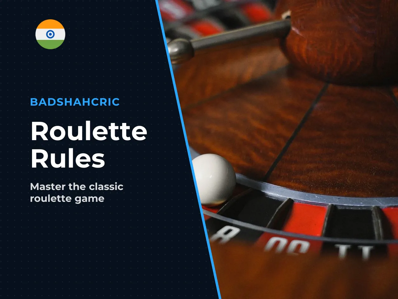 The roulette wheel, table and betting
