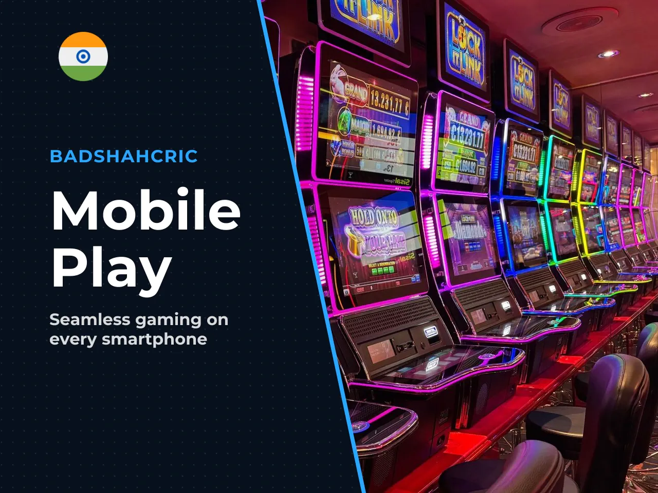 Mobile demo and real money sessions